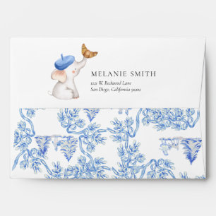 Bonjour Bebe Romantic French Girl Baby Shower Env Envelope