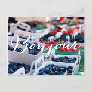 Bonjour Berries POSTCARD