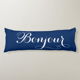 Bonjour Bonsoir Body Pillow