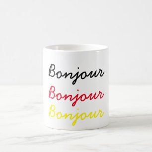 Bonjour Coffee Mug