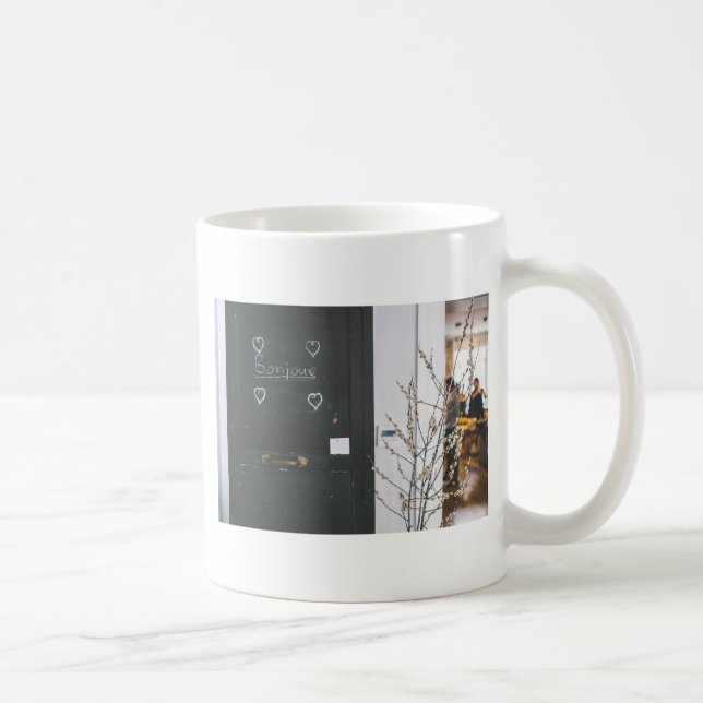 bonjour coffee mug (Right)