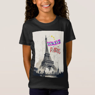 Bonjour Colourful Paris T-Shirt
