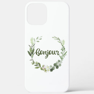 Bonjour Hello French iPhone 12 Pro Max Case