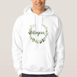 Bonjour Hello French Hoodie