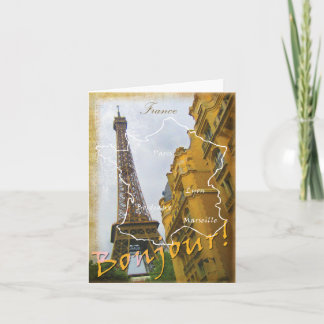 Bonjour! Holiday Card