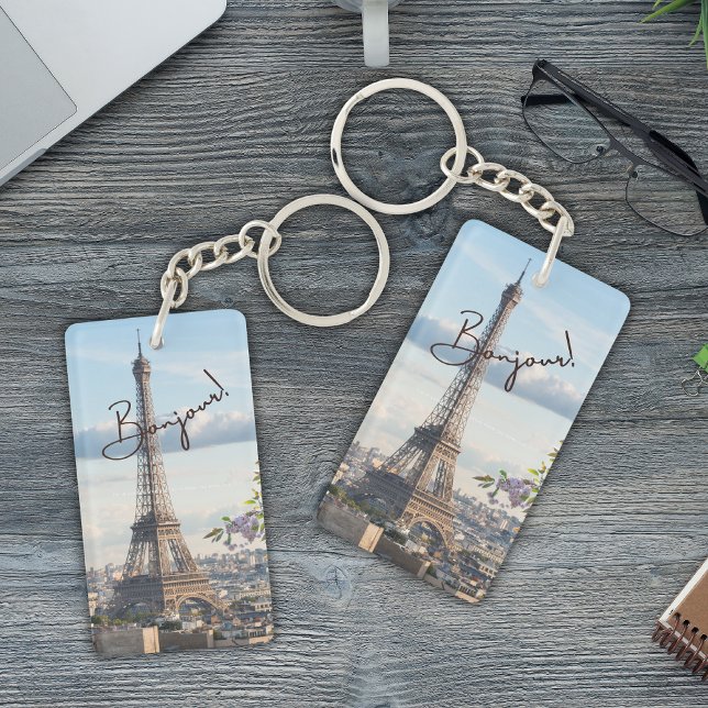 Bonjour Keychain for a Touch of Parisian Style (Creator Uploaded)