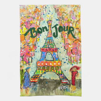 "Bonjour" Kitchen Towel