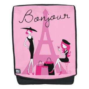 Bonjour Paris Backpack
