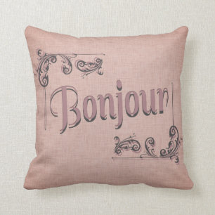 Bonjour Pillow