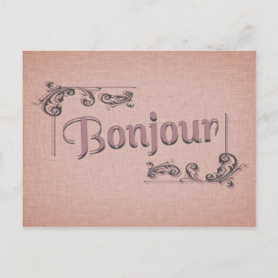 Bonjour Postcard