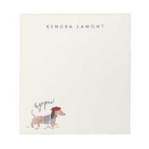 Bonjour Pup Notepad