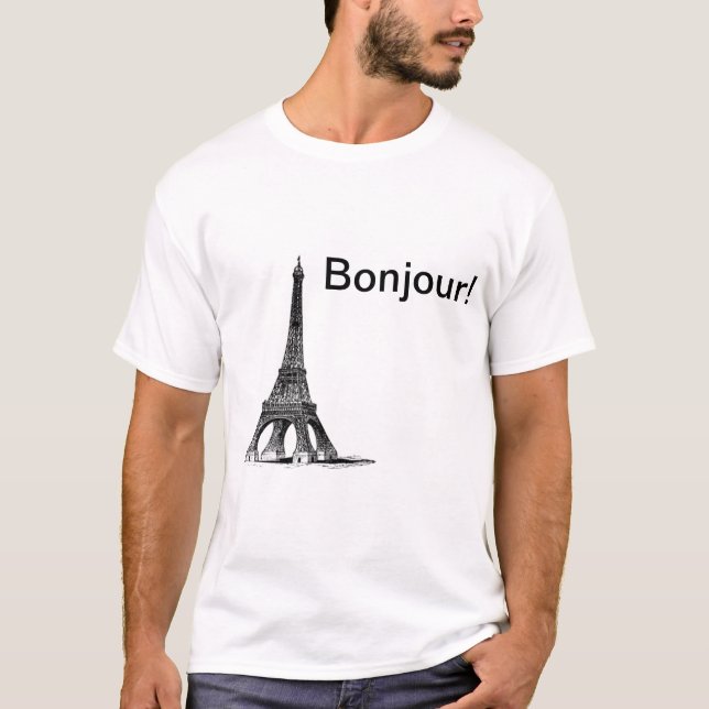 Bonjour! T-Shirt (Front)
