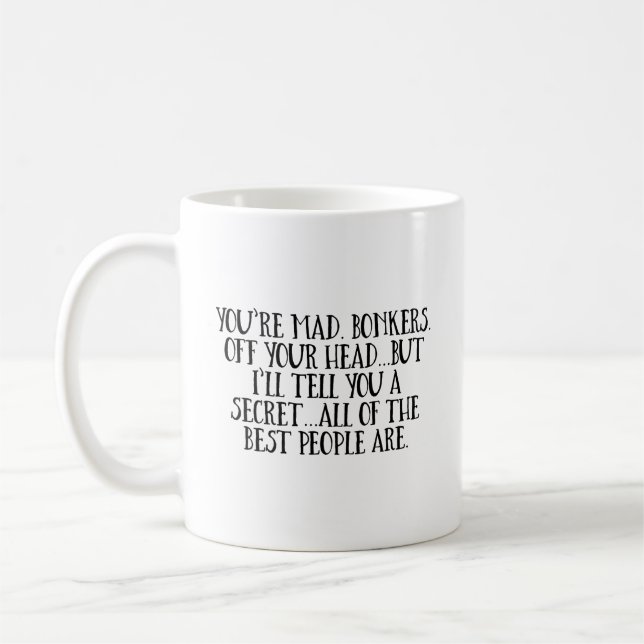 Bonkers Coffee Mug (Left)