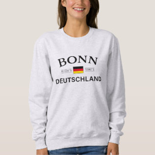Bonn Deutschland Coordinates German Sweatshirt