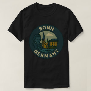 Bonn Germany City Art T-Shirt