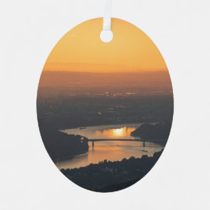 Bonn Germany Metal Tree Decoration