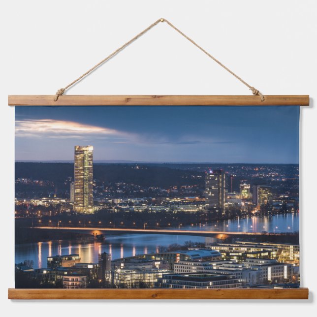 Bonn Germany Postcard Hanging Tapestry (Front)
