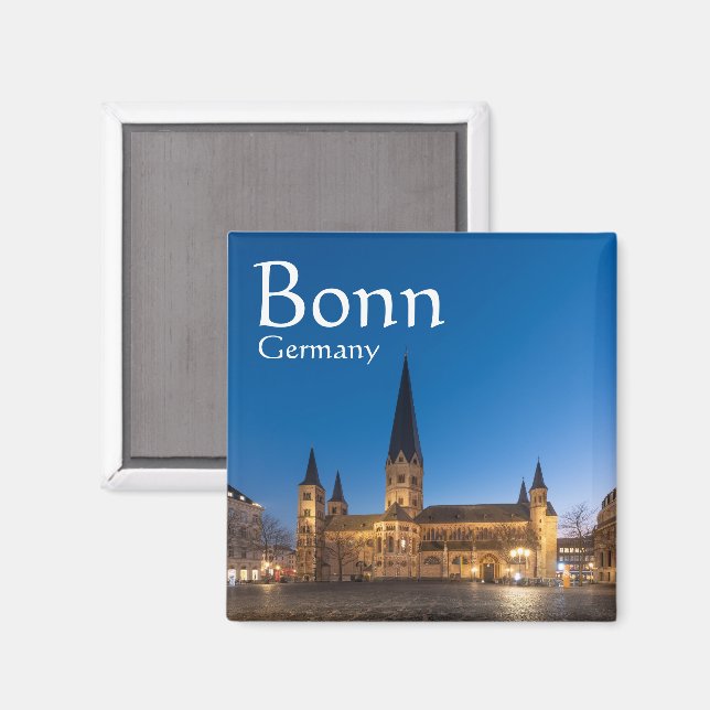 Bonn Germany Souvenir Magnet (Front/Back)