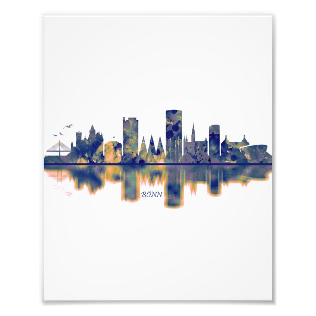 Bonn Skyline Photo Print (Front)