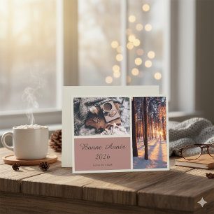 Bonne Année 2026 Elegant New Year Card