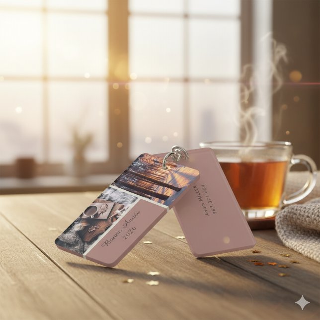 Bonne Année 2026 Personalized Acrylic Keychain (Creator Uploaded)