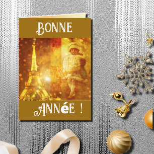 Bonne année de Paris Card