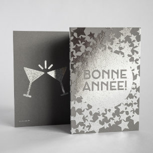 Bonne Année — French New Year Foil Card