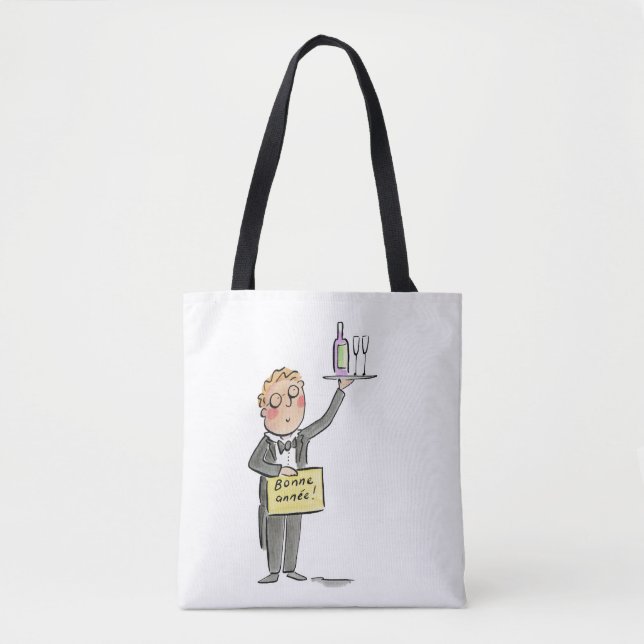 Bonne Annee Tote Bag (Front)