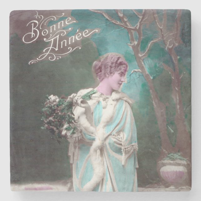 Bonne Anner Stone Coaster (Front)