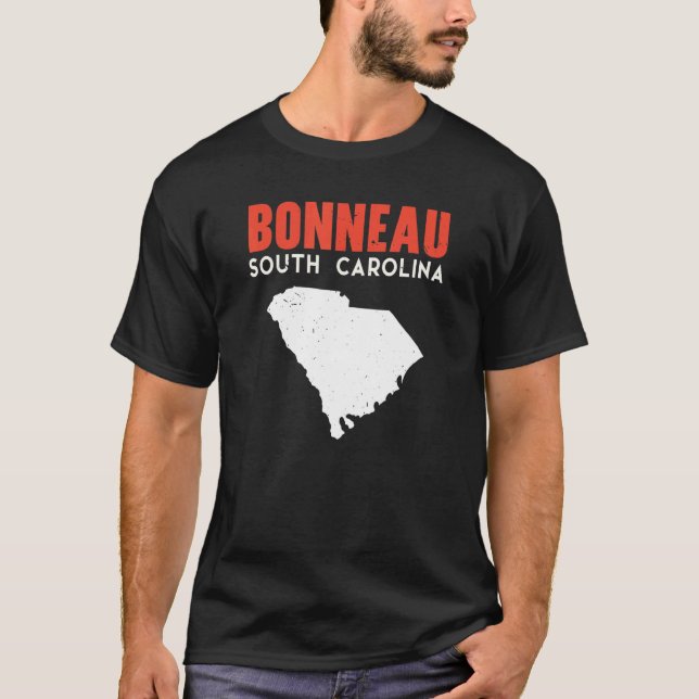 Bonneau South Carolina USA State America Travel T-Shirt (Front)