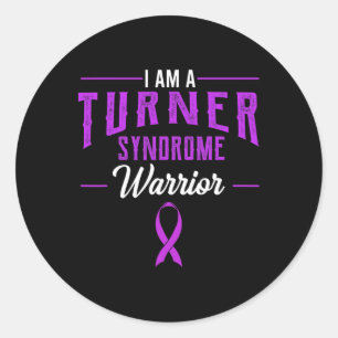 Bonnevie Ullrich Turner Syndrome Awareness 45 Day  Classic Round Sticker