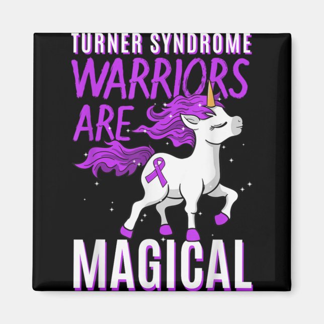 Bonnevie Ullrich Turner Syndrome Awareness 45 X0 T Magnet (Front)