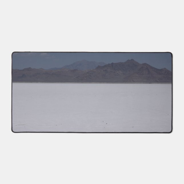 Bonneville Salt Flats Desk Mat (Front)