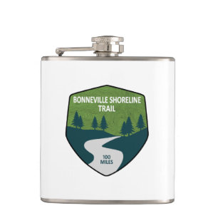 Bonneville Shoreline Trail Hip Flask