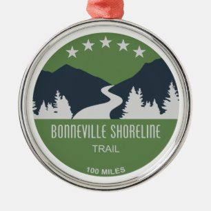 Bonneville Shoreline Trail Metal Tree Decoration