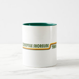 Bonneville Shoreline Trail Two-Tone Coffee Mug