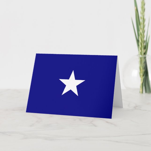 Bonnie Blue Flag Card (Front)