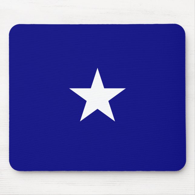 Bonnie Blue Flag Mouse Mat (Front)