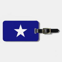 Bonnie Blue Flag with Lone White Star Luggage Tag