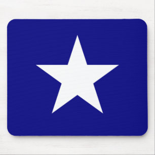 Bonnie Blue Flag with Lone White Star Mouse Pad