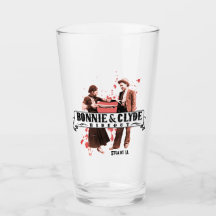 Bonnie & Clyde Hideout: Beer Glass