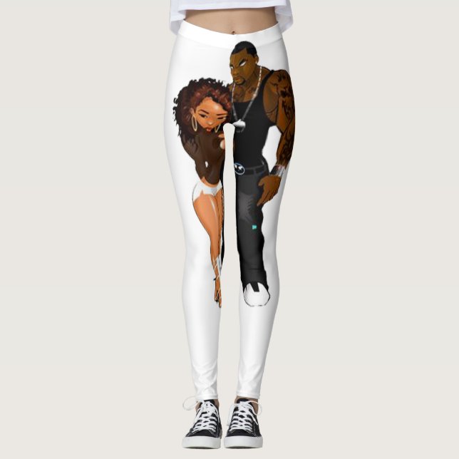 Bonnie & Clyde Slim & M's Leggings (Front)