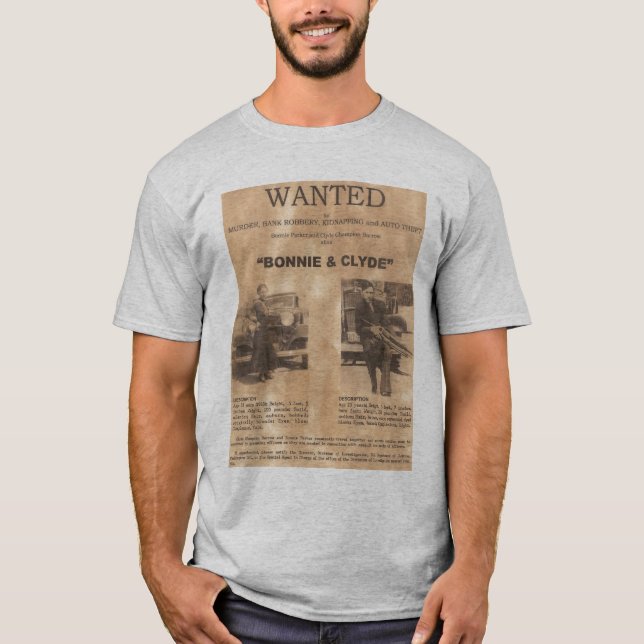 Bonnie & Clyde T-Shirt (Front)