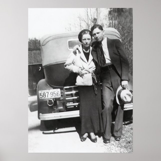 BONNIE & CLYDE - TEXAS OUTLAWS 1933 POSTER (Front)