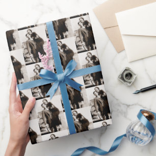 Bonnie & Clyde The Barrow Gang 1930s Wrapping Paper