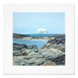 Bonnie Scotland beautiful Bass Rock North Berwick Photo Print