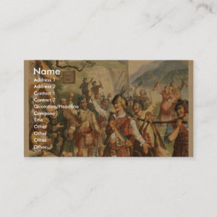 Bonnie Scotland Business Card