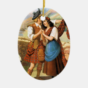 Bonnie Scotland Ceramic Tree Decoration