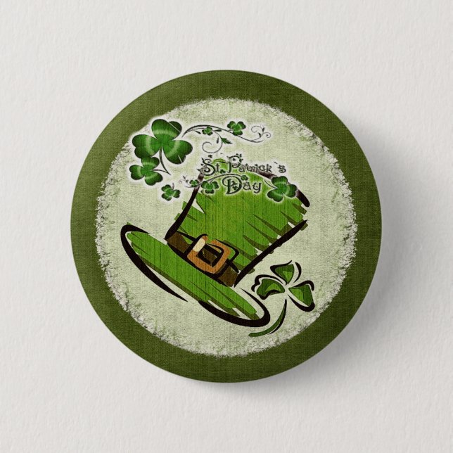 Bonnie St. Patricks Day FLARE 6 Cm Round Badge (Front)