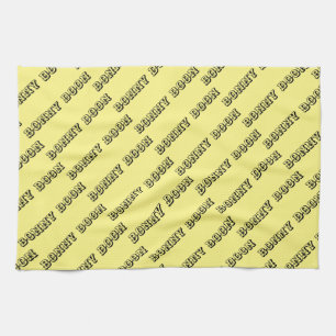 Bonny Doon a city in California Tea Towel